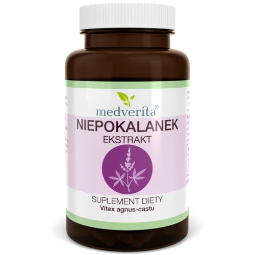 Medverita - Niepokalanek ekstrakt 500mg - 60 kapsułek Medverita - Niepokalanek ekstrakt 500mg - 60 kapsułek